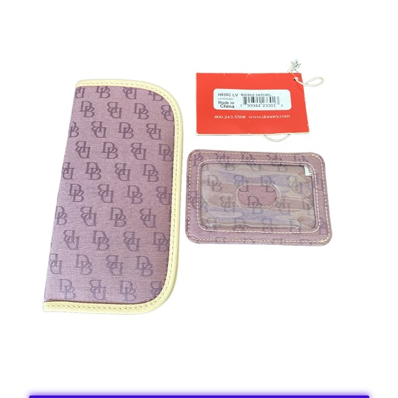 Dooney & Bourke lavender buckle satchel - Picture 10 of 10